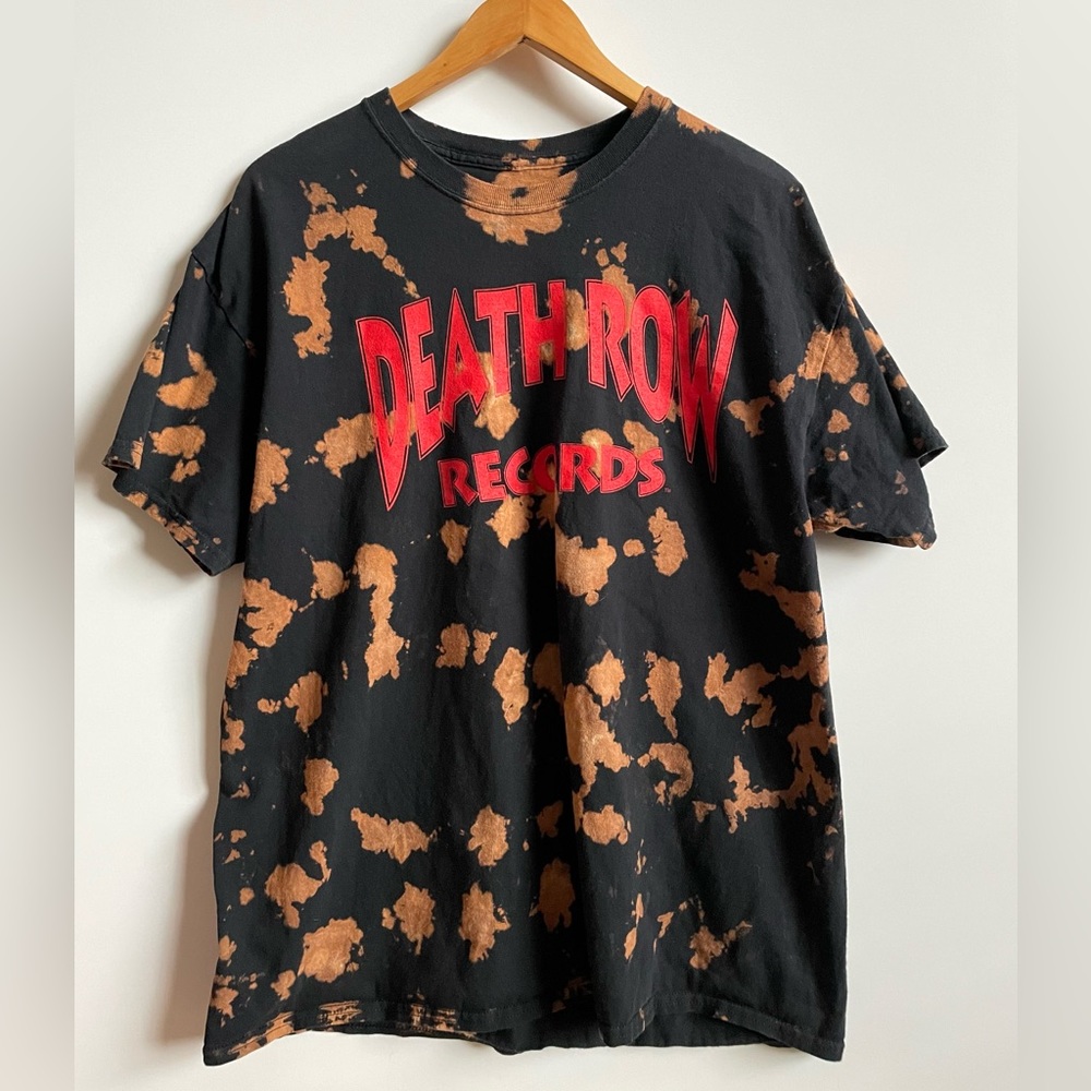 Death Row Records Tie dye cotton Tee